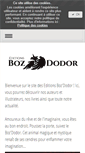 Mobile Screenshot of editions-bozdodor.com